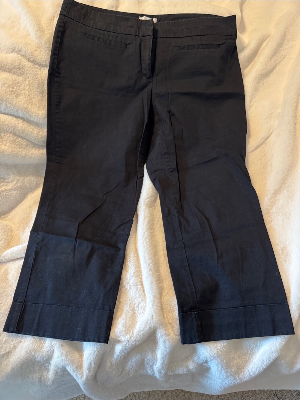 New York & Company Black Cropped Jeans - Ankle Length